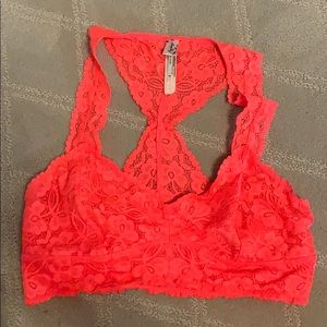 Orange Free People Bralette